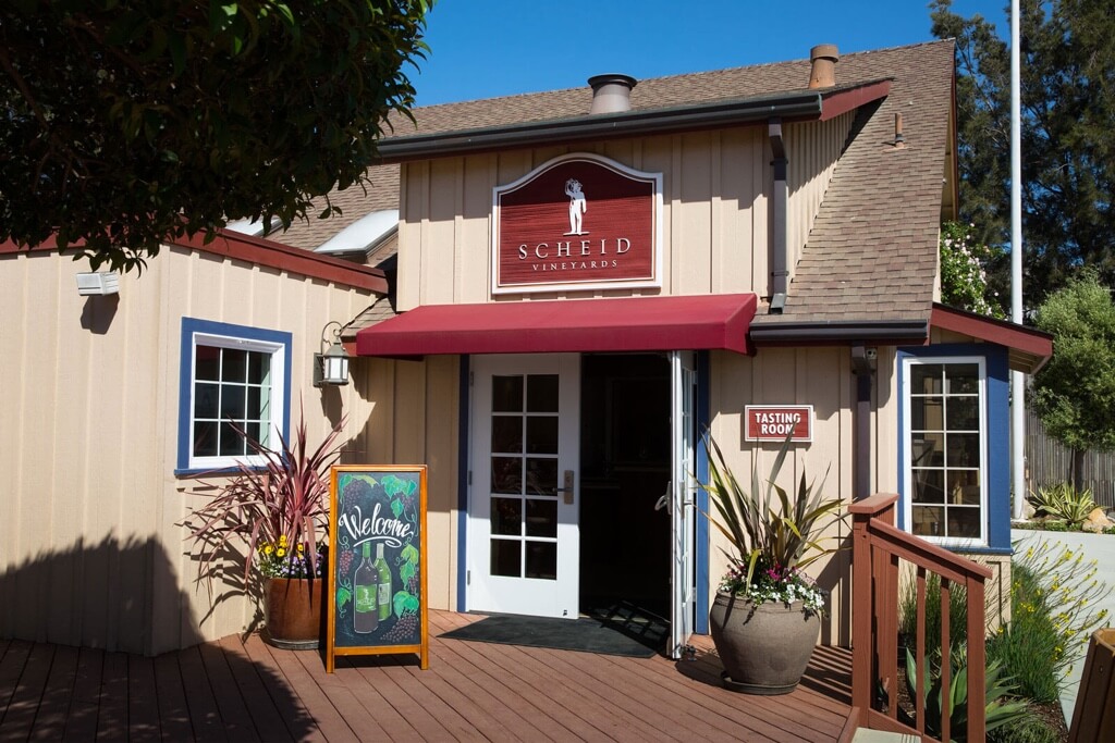 Entrance to the winery tasting room